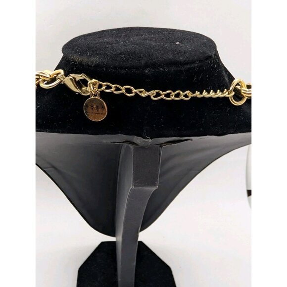 Dylans Necklace Gold Chain w/charms Lollipop Chocolate Candy Swed. Fish Rare vtg - Picture 6 of 16